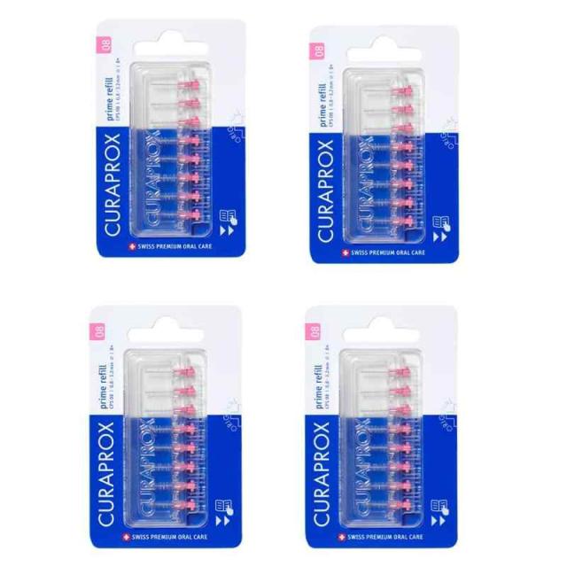 クラプロックス 歯間ブラシ CPS 08 （ピンク） (リフィル4個) 7,642円
