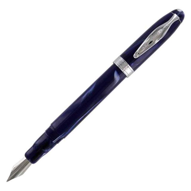 Noodlers Ink Ahabピストン式万年筆 ブルー