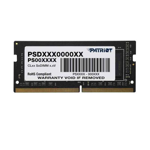 Patriot Memory DDR4 2666MHz PC4-21300 8GB SODIMM ノートパソコン用メモリ PSD48G266681S