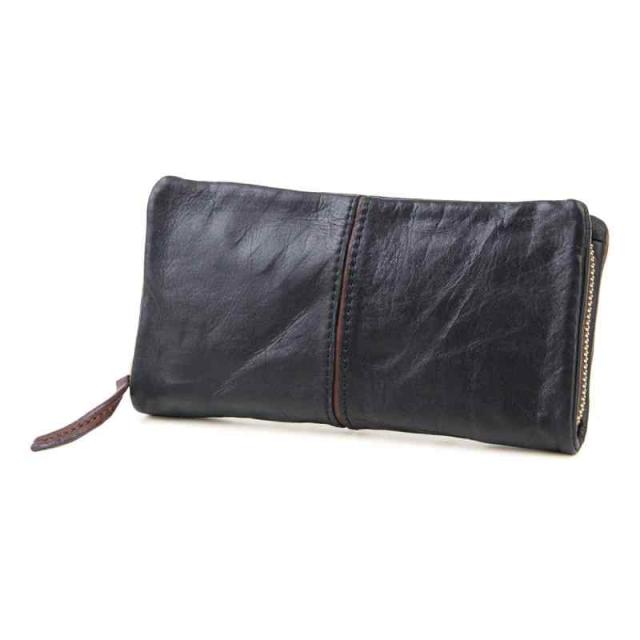 [バギーポート] 財布 フルクロームツートン洗い (ブラック)