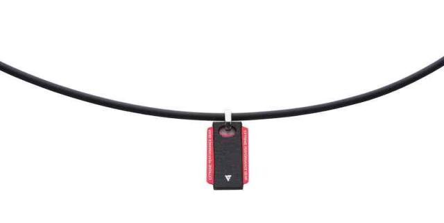 phiten(ファイテン)ネックレス RAKUWAネック EXTREME スクエア 45cm/50cm【肩こり】【首こり】【ファイテン先端技術メタックス採用】 (ブラック/レッド, 45cm)_2