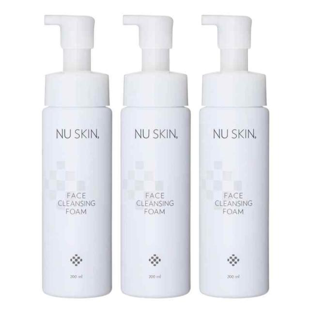 ニュースキン｜フェイス クレンジング フォーム ｜200mL｜泡タイプ洗顔料｜キメ細かな泡｜グリセリン・トレハロース配合 (200ミリリットル (x 3))