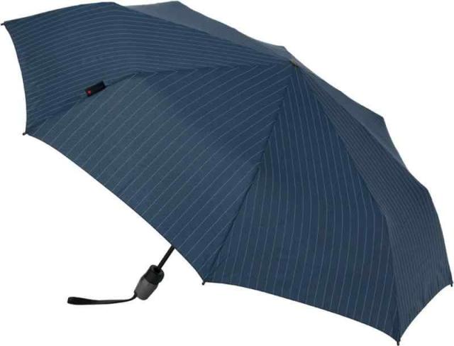 クニルプス 折りたたみ傘 Knirps (PinstripeNavy)