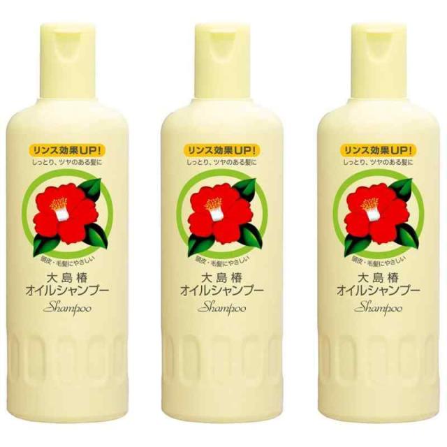 【セット品】大島椿 オイルシャンプー 400mL ×3個