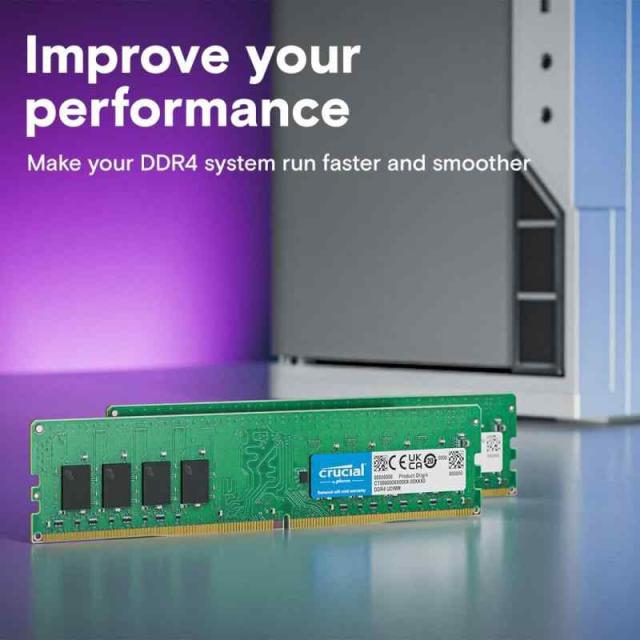 Crucial デスクトップ用増設メモリ (32GB, 3200 MT/s)