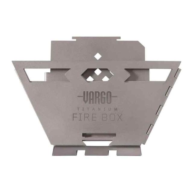バーゴ VARGO チタニウムファイヤーボックス 網なし T-319_1