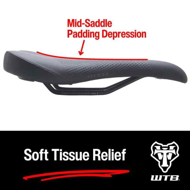 WTB Volt Medium Steel Black Saddle 141［並行輸入］_1