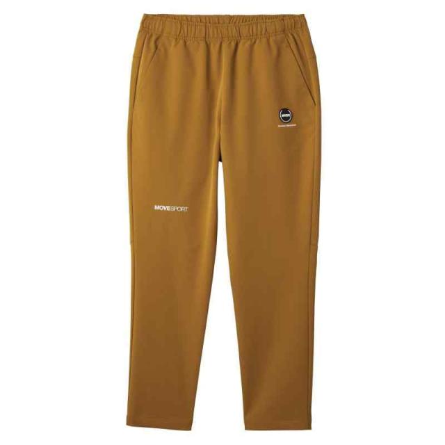 [ムーブスポーツ] [デサント] ロングパンツ HEATNAVI TOUGH ソフトシェル テーパードパンツ はっ水 トレーニング ランニング (BG(DMMWJG13), L)