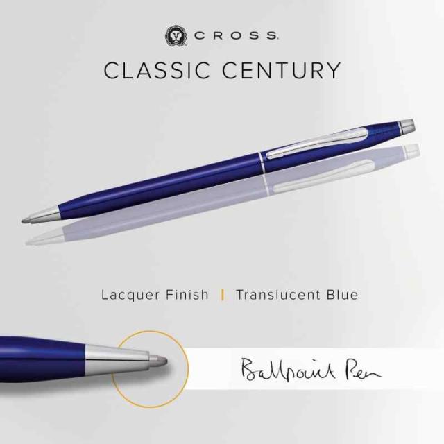 クロス ボールペン 水性 クラシック センチュリー 正規輸入品 (ブルー