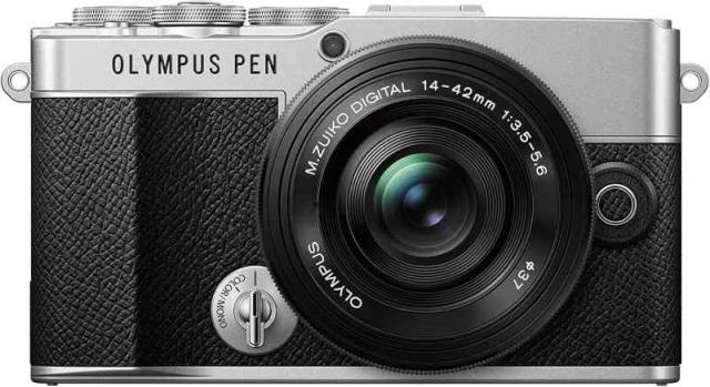 OLYMPUS PEN E-P7 14-42mm EZレンズキット シルバー【公式通販】