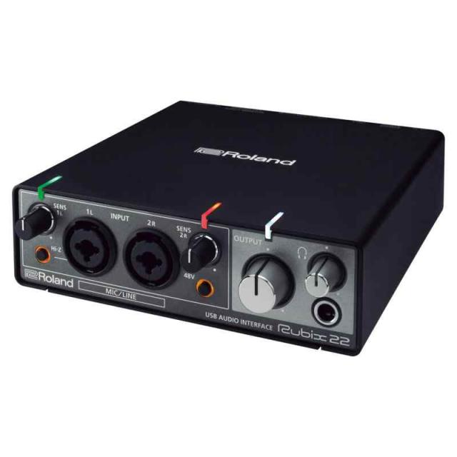 ローランド ROLAND Rubix22 USB AUDIO INTERFACE オーディオインターフェイス