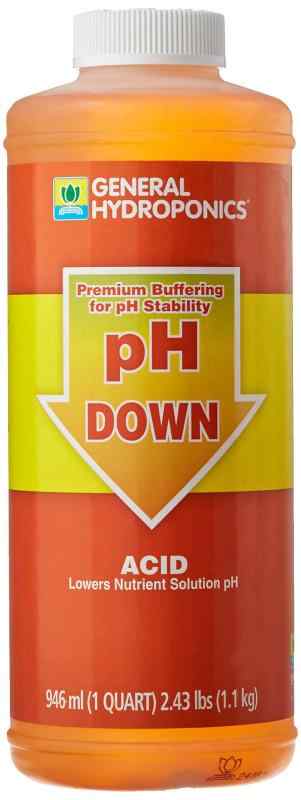 General Hydroponics GH pH Down ペーハーダウン 946ml