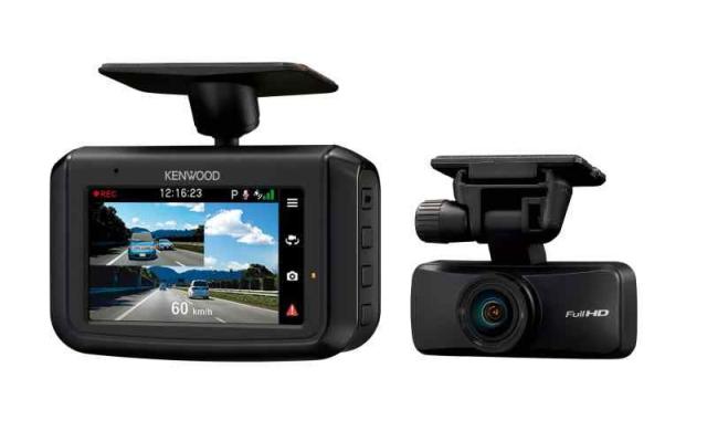 ケンウッド(Kenwood)前方・後方撮影ドライブレコーダー DRV-G50W 3年 日本製 STARVIS搭載 出張取付サービス対応 昼夜問わず鮮明な録画を実現
