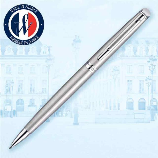 Waterman ウォーターマン 公式 メトロポリタン 油性 ボールペン 高級 ブランド ギフト エッセンシャル ステンレススチールCT S0920460_1