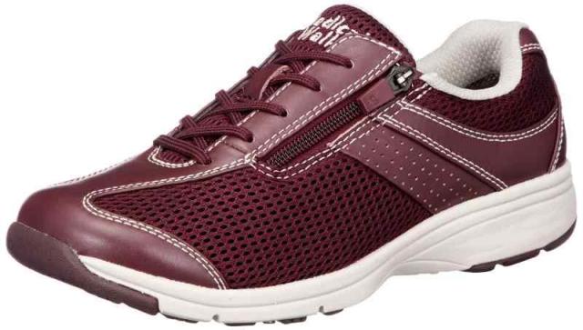 アサヒ メディカルウォーク ウォーキングシューズ パープル 24.5cm 4E