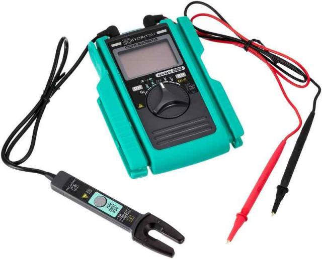共立電気計器(KYORITSU) 60A AC/DCクランプ付デジタルマルチメ・ 共立電気計器(KYORITSU) 60A AC/DCクランプ付デジタルマルチメータ