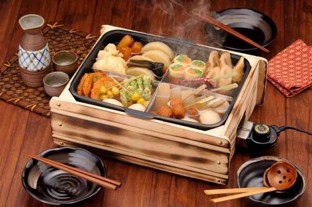 杉山金属 おでん鍋 煮魚 フッ素樹脂加工 日本製 電気 ふるさとのれん 1台5役 KS-2539_2