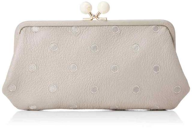 [ペルケ] アクリル玉がま口長財布 (one size, GYDOT)