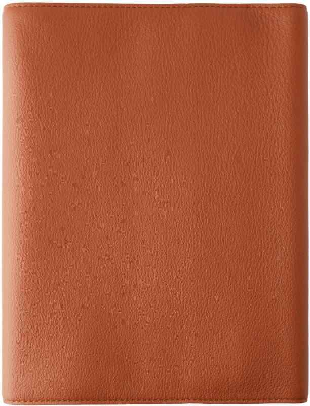 スリップオン(SLIP-ON) フリータイプA5判ブックカバー OSL ソフトレザー 本革 キャメル OSL-5801-CML