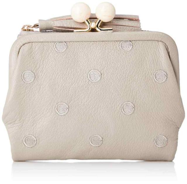 [ペルケ] アクリル玉がま口2つ折り財布 (GYDOT)