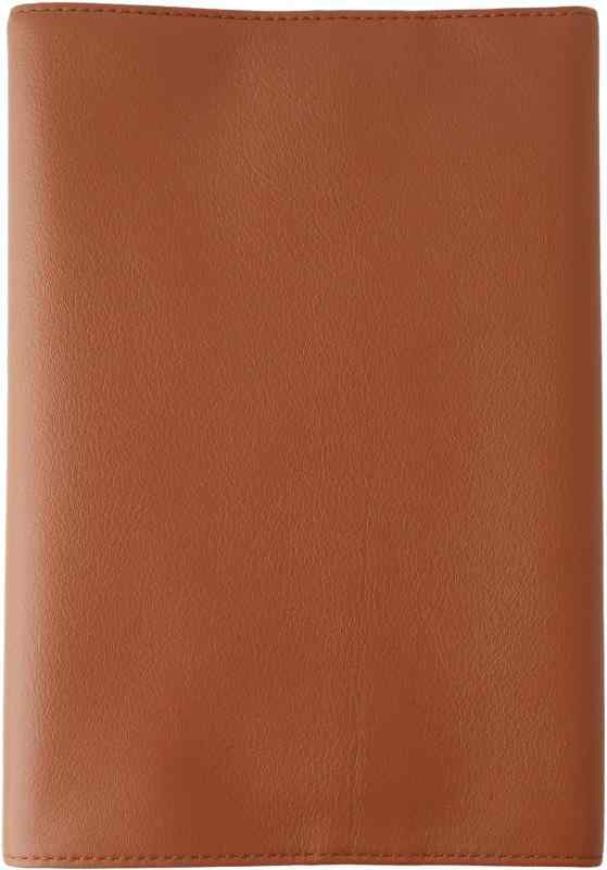 スリップオン(SLIP-ON) フリータイプ四六判ブックカバー OSL ソフトレザー 本革 キャメル OSL-4501-CML
