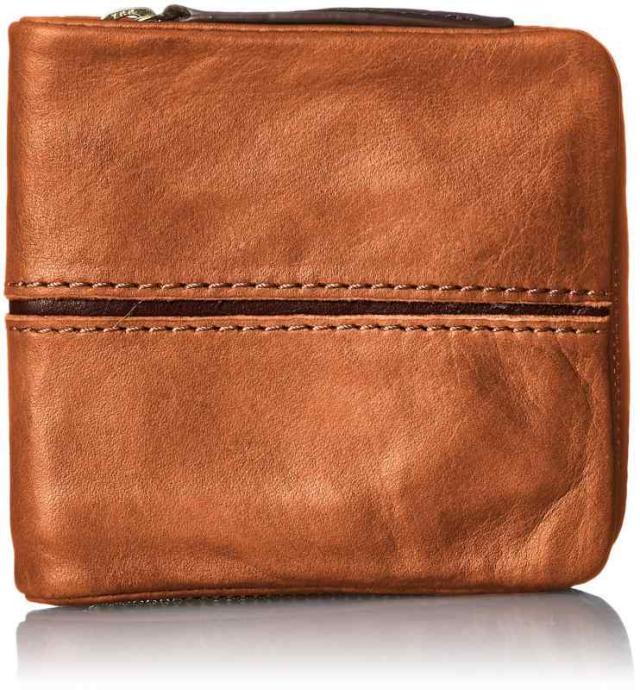 [バギーポート] 財布 フルクロームツートン洗い (キャメル)