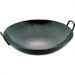 エムテートリマツ 山田 鉄打出中華鍋 39cm 1700215