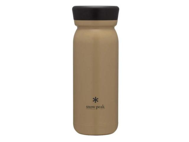 スノーピーク(snow peak) ステンレス真空ボトルタイプM (500 ml, サンド)_1