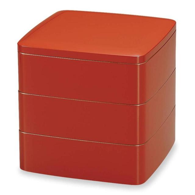 山中漆器 三段重箱 4個セット