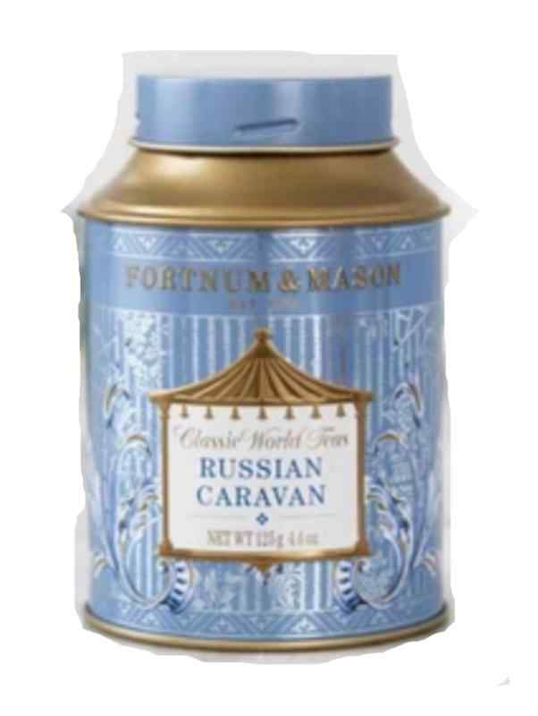 フォートナム&メイソン(Fortnum&Mason) 英国紅茶 ロシアンキャラバン 125g 缶入りリーフ [並行輸入品]