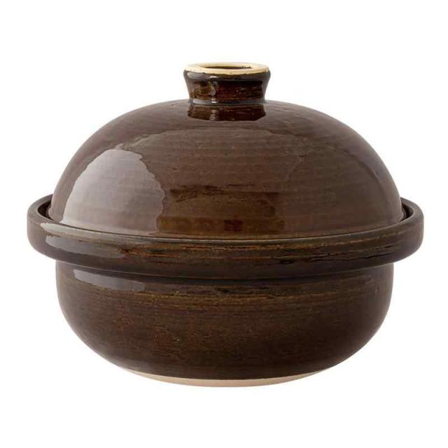 長谷製陶 長谷園 燻製器 土鍋 「 いぶしぎん 」 小 約24cm 約1200ml 直火可 空焚きOK レシピ 金網×2 燻製チップ付 茶色 ブラウン アメ釉 伊賀焼 日本製 ACTー43