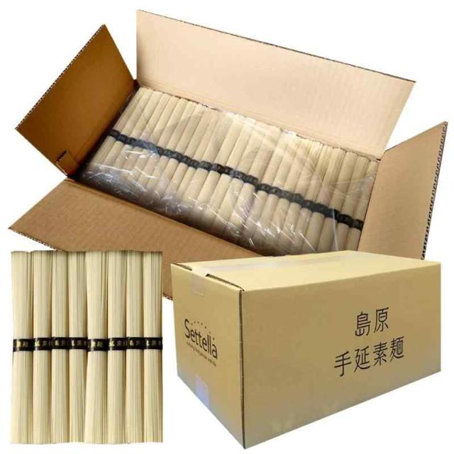 Settella 島原手延べそうめん 50g×60束 3kg (8キログラム (x 1))