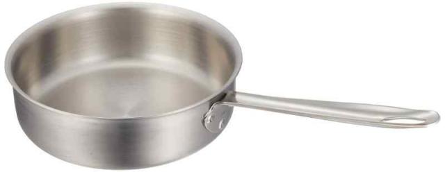 遠藤商事 TKG 片手鍋 深型 シチューパン トリノシリーズ ステンレス三層鋼 業務用電磁調理器対応鍋 サイズ表示(内径cm)21 外径×深さ(mm)227× 70 容量(L)2.3 質量(？)1 板厚(mm)2 底径(mm)180 プロ用 業務用 AST