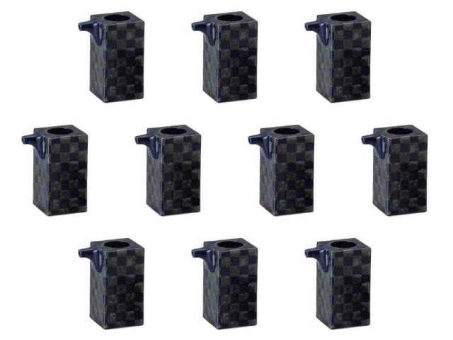 10個セット ☆ 酒器 ☆水青磁ウズ一珍8勺 [ 7 x 12cm (180cc) 122g ] 10個セット 水青磁うず一珍8勺 [ 7×12㎝(180㏄) ]