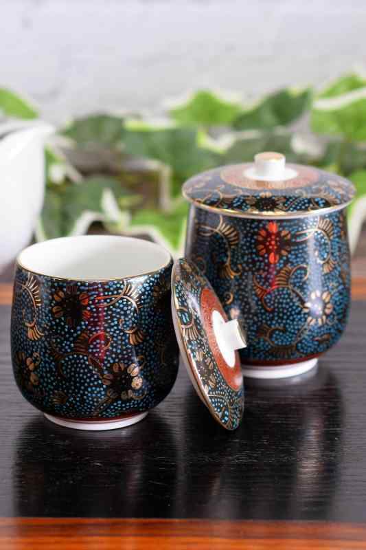 九谷焼 湯呑み茶碗 3客 来客用 九谷焼 湯呑み 5客セット 草花絵