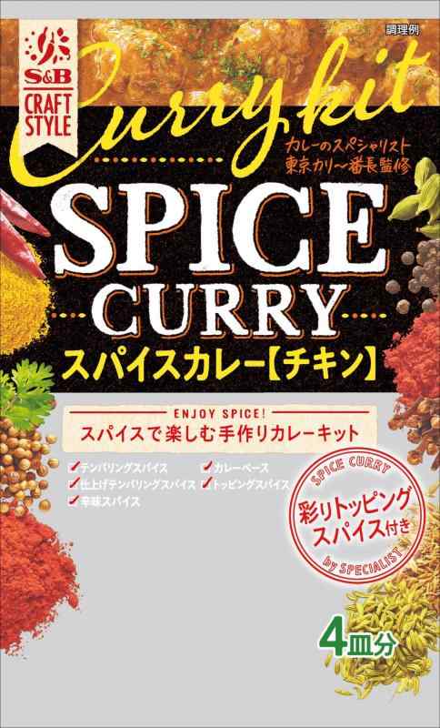 エスビー食品 S＆B CRAFT STYLE スパイスカレー 43.6g