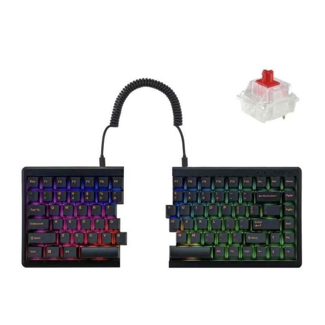 BAROCCO MiSTEL MD770 RGB (85キー_英字配列_有線, 赤軸)
