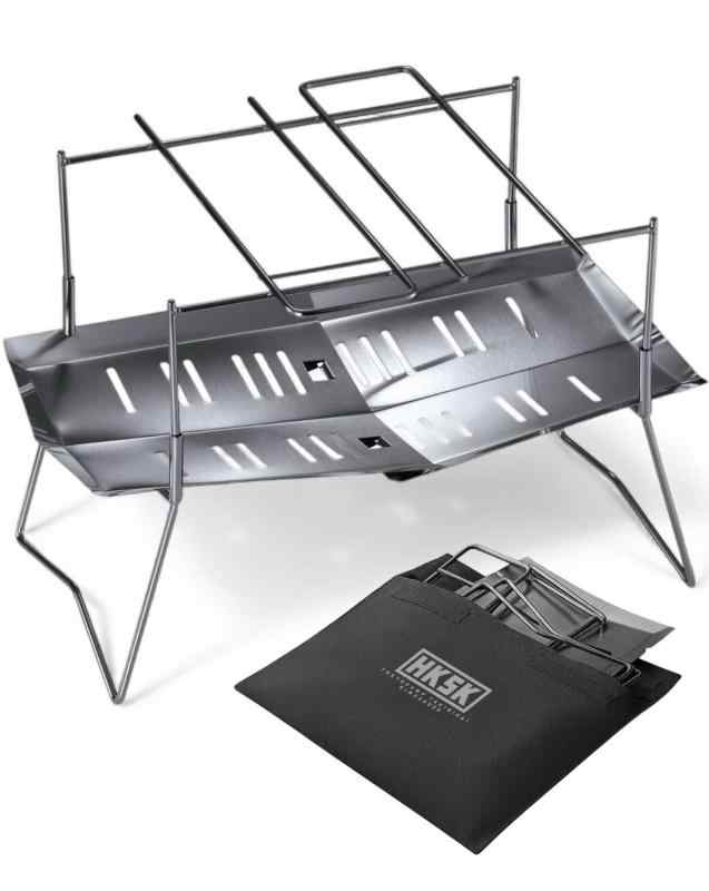 Tokyo Camp 焚き火台 HAKOSUKA 折りたたみ式 A4収納 コンパクト 軽量985g ステンレス製 ソロキャンプ アウトドア バーベキューコンロ 4,761円