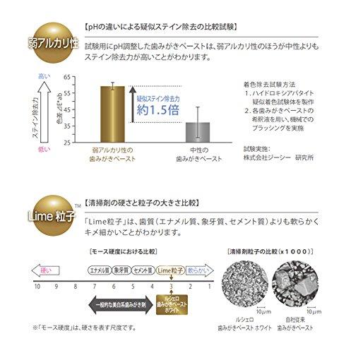 GC ルシェロ 歯みがきペースト ホワイト 100g 医薬部外品 (3本)