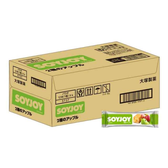 ソイジョイ 大塚製薬 ソイジョイ 2種のアップル 30g×48個