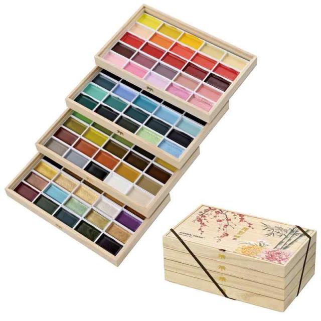 呉竹 絵の具 顔彩耽美 MC20/ (100色 ？)