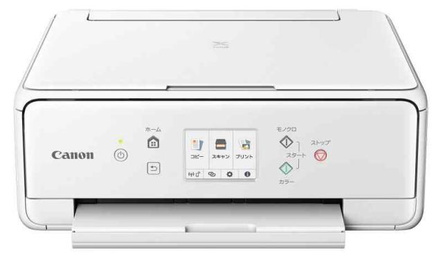 キヤノン Canon プリンター A4インクジェット複合機 PIXUS TS6330 ホワイト 2019年モデル 5色・独立型・対応インクBCI-380/381シリーズ (1)無線LAN対応/プリンター本体のみ, ホワイト)