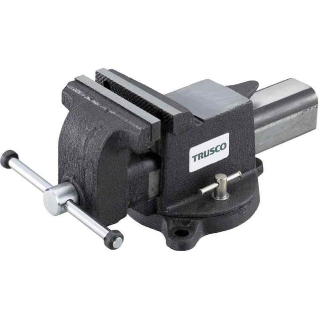トラスコ中山(TRUSCO) 回転台付アンビルバイス ブラック 150mm VRS150N