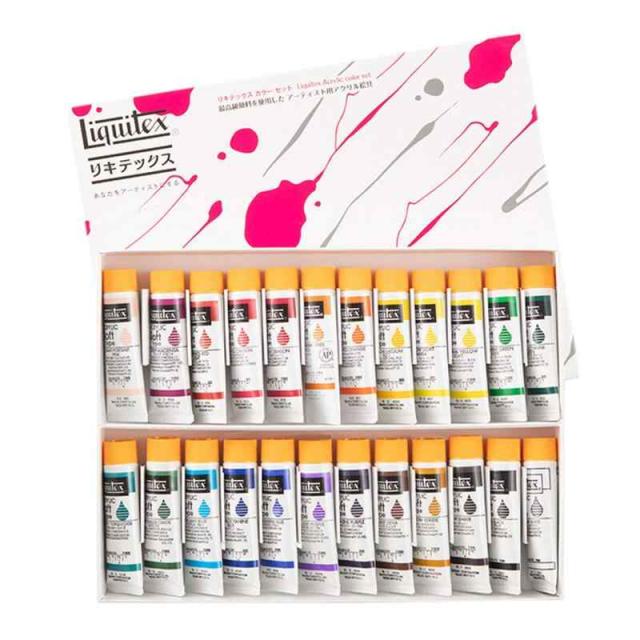 リキテックスカラー ソフトタイプ 20ml(6号) (20ml, 24色セット 伝統色)