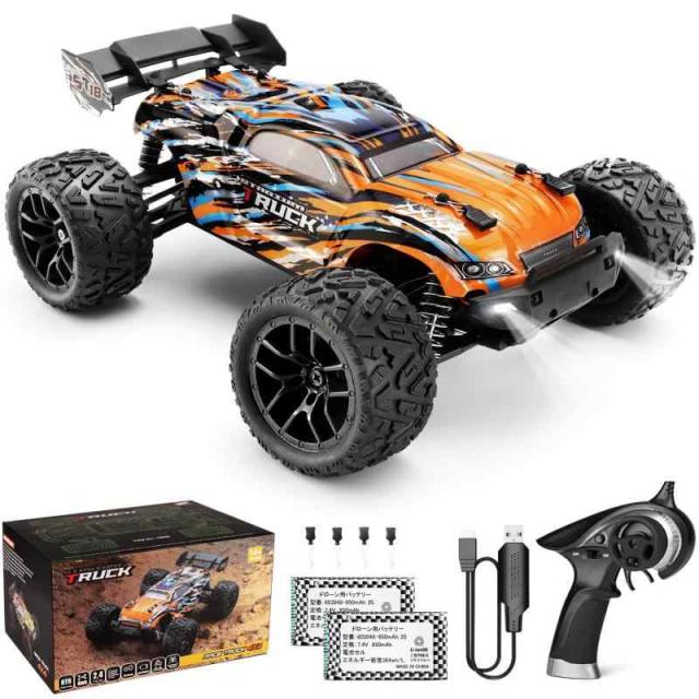 HAIBOXING ラジコンカー こども向け ラジコンカー オフロード 4WD RCカー ラジコンカー おとな向け (18858GM)