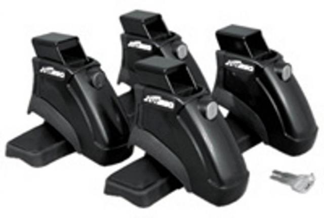 精興工業 TUFREQ(タフレック) システムキャリア ルーフオンタイプ(脚セット) 盗難防止機能付き FFA1