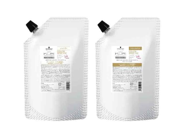 BCKUR COLOR SPECIFIC シャンプー 600ml ＆ トリートメント 600g 詰替え用 セット サロン専売品 シュワルツコフ プロフェッショナル BCクア カラースペーシフィーク