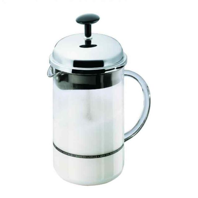 Bodum(ボダム) 手動ミルクフローサー (透明, 0.25L)