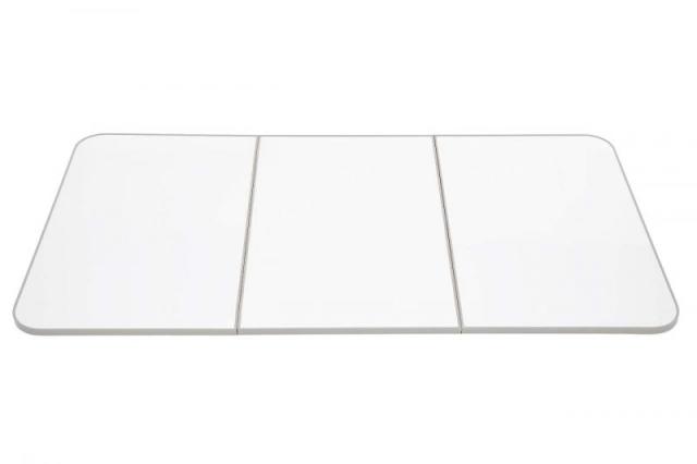 東プレ 組合せ式 冷めにくい風呂ふた ECOウォームneo (3枚割) U11 エッジ色ベージュ 68×108cm (グレー, 78×158cm)