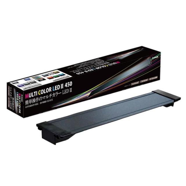 ゼンスイ マルチカラー LED 450 18W 1350lm Ra94 水槽 照明 RGB ライト 10万通り 調光 調色 タイマー リモコン 操作 メーカー 正規